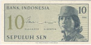 10 Sen Banknote