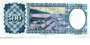 Banknote from Bolivia