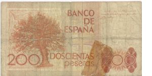 Banknote from Spain