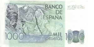 Banknote from Spain