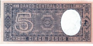 Banknote from Chile