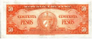 Banknote from Cuba