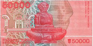 Banknote from Croatia