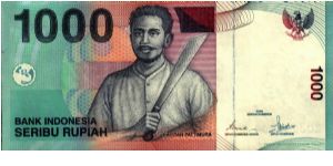 Indonesia * 1.000 Rupiah * 2000 * P-141 Banknote