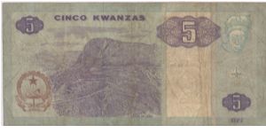 Banknote from Angola