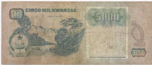 Banknote from Angola