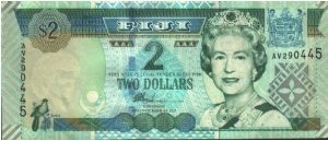 Fiji * 2 Dollars * 2002 * P-New Banknote