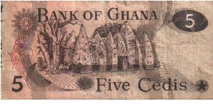 Banknote from Ghana