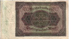 Banknote from Germany