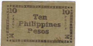 Banknote from Philippines