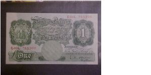 50's 1 Pound note Banknote