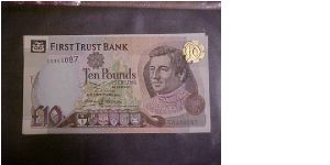 First Trust Bank/Allied Irish Bank 10 Pound Banknote