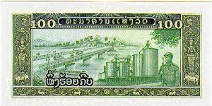 Banknote from Laos