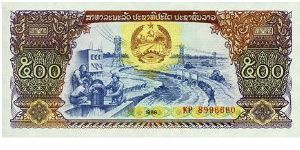 500 Kip - 1979 - P-31 Banknote