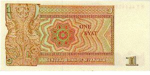 Banknote from Myanmar