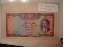 Iraq P-31 10 Dinars 1947 Banknote