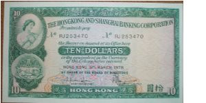 10 Dollars Banknote