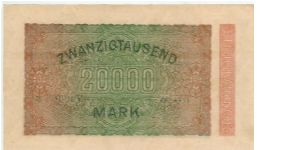 Banknote from Germany