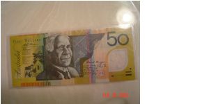 Australia P-54 50 Dollars 1995 Banknote