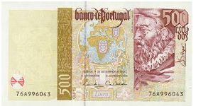 500 Escudos * 1997 * P-187 Banknote