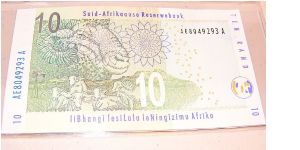 Banknote from South Africa