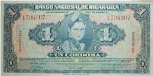 1 Cordoba Banknote