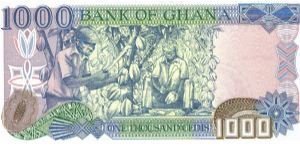 Banknote from Ghana