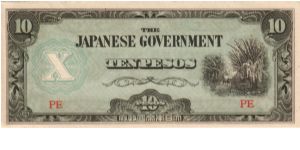 10 Pesos * 1942 * Japanese Occupation Banknote