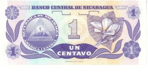 Banknote from Nicaragua