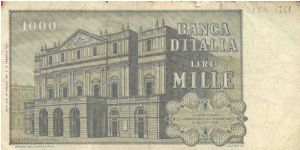 Banknote from Italy