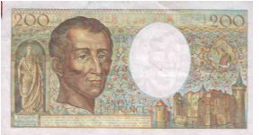 Banknote from France