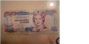 Bahamas P-67 100 Dollars 2000 Banknote