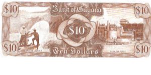 Banknote from Guyana