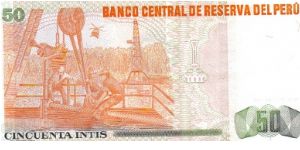 Banknote from Peru