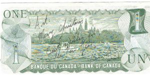 Banknote from Canada