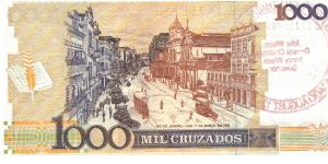 Banknote from Brazil