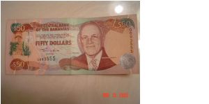 bahamas P-66 50 Dollars 2000 Banknote