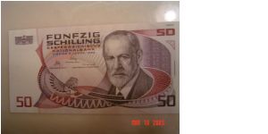 Austria P-149 50 Schilling 1986 (1987) Banknote
