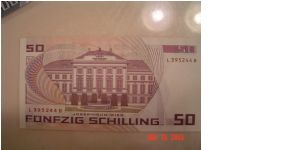 Banknote from Austria