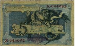 5 Mark * 1904 * P-8a Banknote