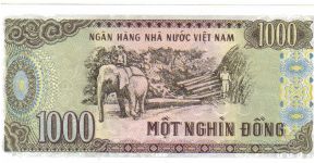 Banknote from Vietnam