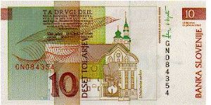 Banknote from Slovenia