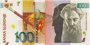 100 Tolarjev * 15 Jan 1992 * P-14 Banknote