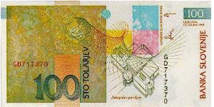 Banknote from Slovenia