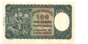 Banknote from Slovakia