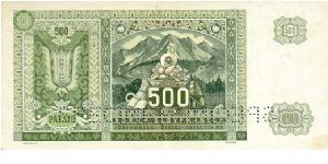 Banknote from Slovakia