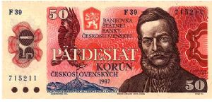Czechoslovakia - 50 Kcs 1987 Banknote