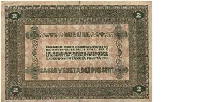 Banknote from Italy