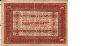 Banknote from Italy