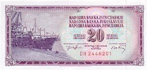 20 Dinars Banknote